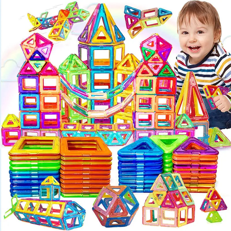 ABS Magnetic Building Blocks Small Particle Educational Toy
