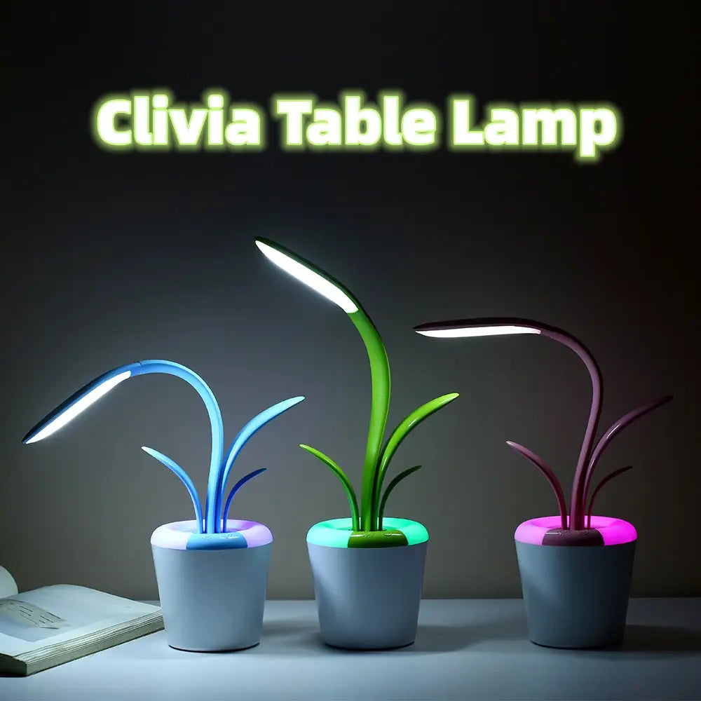 Adjustable Brightness LED Lamp with Night Light Mode