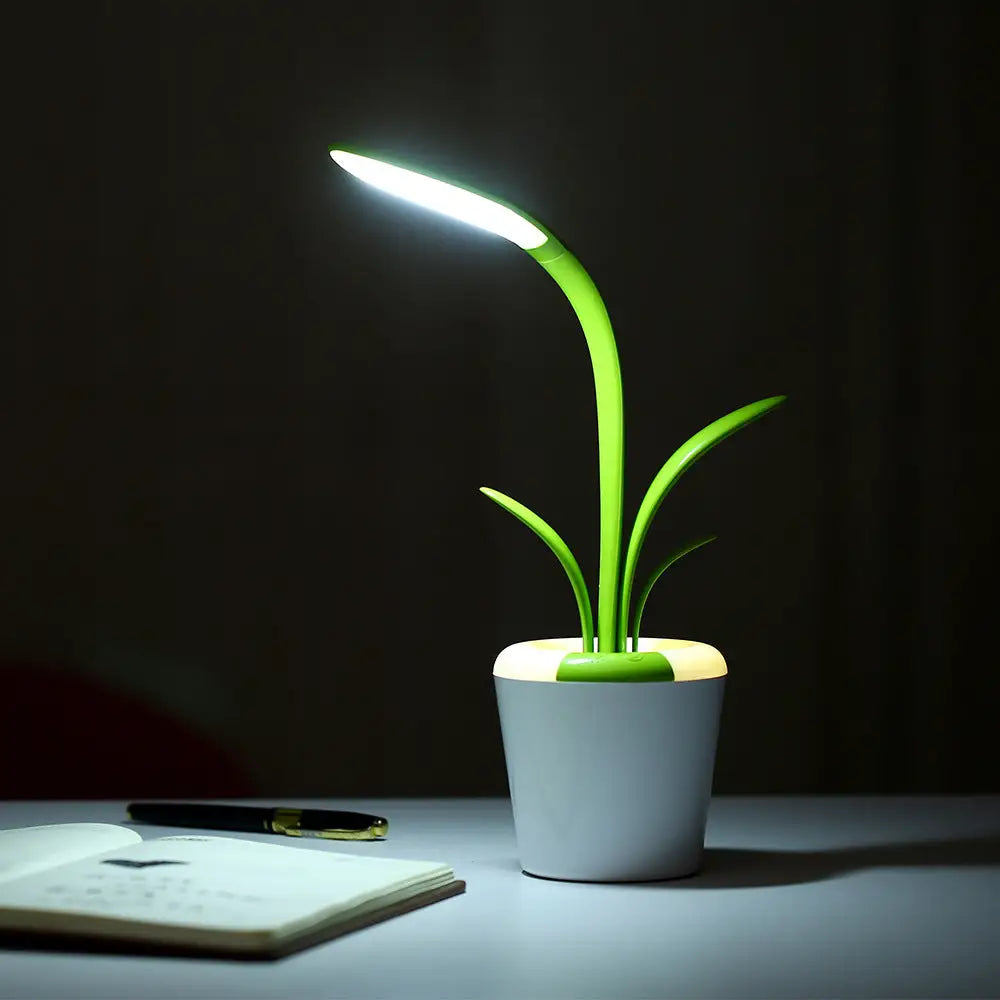 Adjustable Brightness LED Lamp with Night Light Mode