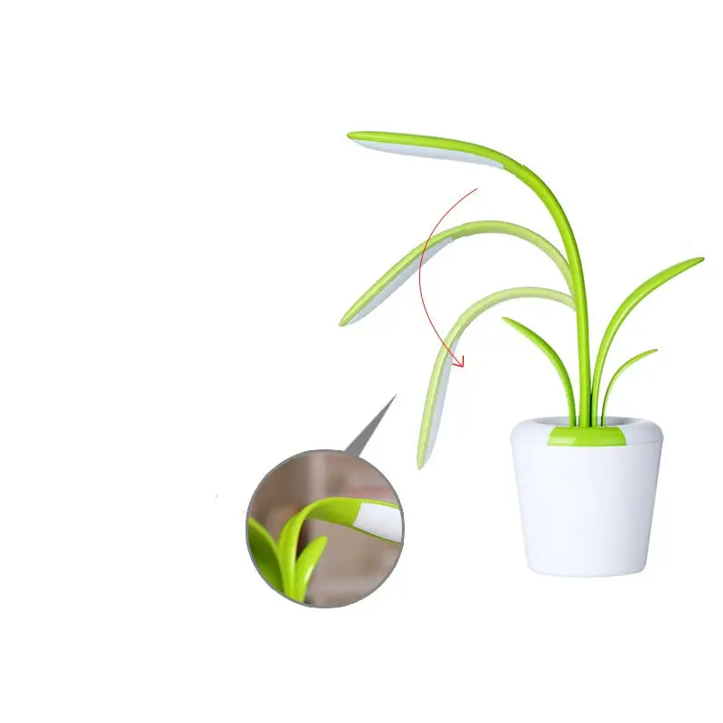 Adjustable Brightness LED Lamp with Night Light Mode