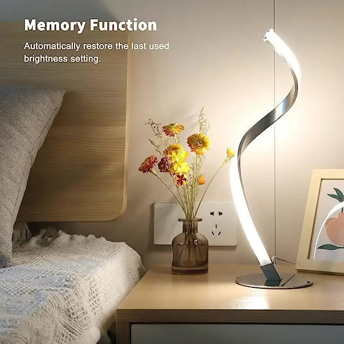 Adjustable LED Table Lamp with Multiple Lighting Modes and Aluminum Body