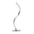 Adjustable LED Table Lamp with Multiple Lighting Modes and Aluminum Body Chrome / White Light