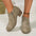 ZipUp Chunky Ankle Boots - Women's Fall/Winter Style - LauBelle Brand