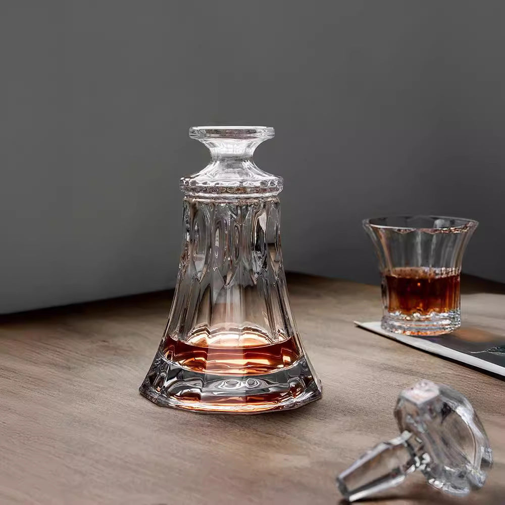 Imported Crystal Glass Foreign Wine Brandy Whisky Wine Bottle Wine Decanter - LauBelle