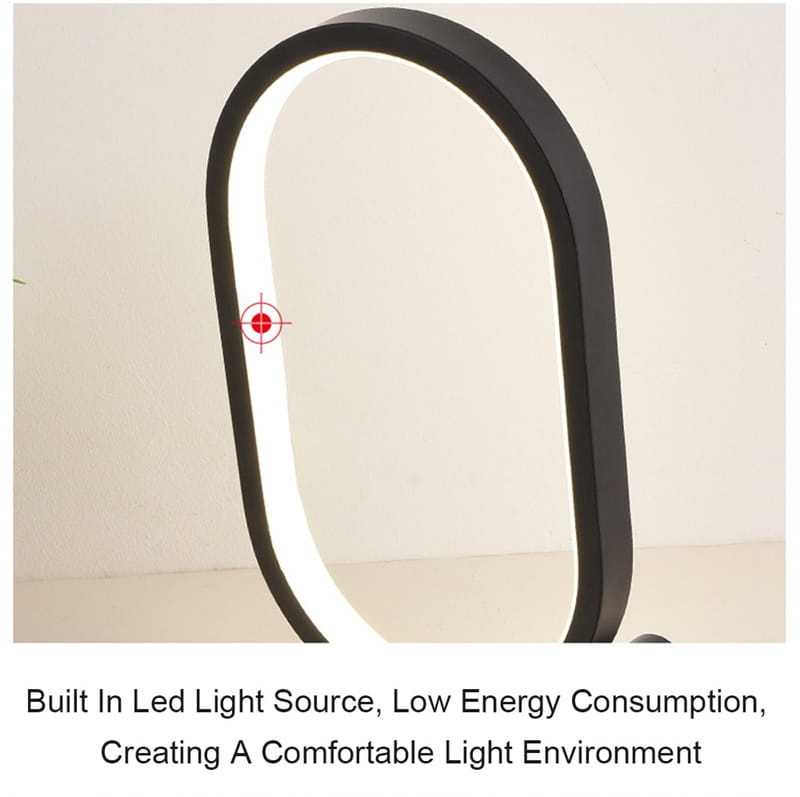 Seiko Iron LED Lamp with Elegant Minimalist Design