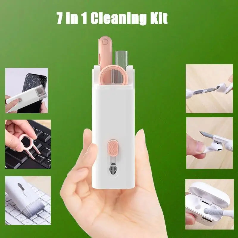 All in One Laptop and Earbuds Cleaning Kit with Screen and Keyboard Tools