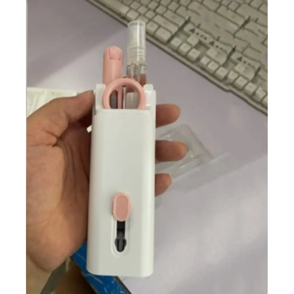 All in One Laptop and Earbuds Cleaning Kit with Screen and Keyboard Tools Pink / 1PC