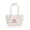 Animal Embroidery Ultra Light Cotton Storage Bag Blue and White - White