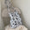 Animal Print Nylon Casual Handbag with Outer and Sandwich Pockets - Butterfly / Without Accessories