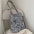 Animal Print Nylon Casual Handbag with Outer and Sandwich Pockets - Zebra Stripes / Without Accessories