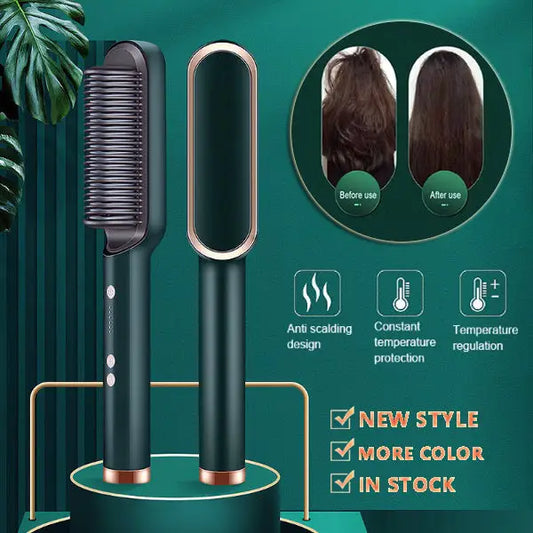 Anti Scald Hair Straightening Comb with Intelligent Temperature Control