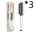 Anti Scald Hair Straightening Comb with Intelligent Temperature Control 3pcs White / US / With box