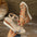 Apricot PU Fish Mouth Shoes with Elastic Band and EVA Sole - Apricot / 36