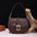 Armpit Chic: Handheld Crossbody Baguette Bag - PG870 Walnut Brown