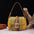 Armpit Chic: Handheld Crossbody Baguette Bag - PG87014 Brown Goldfish Color