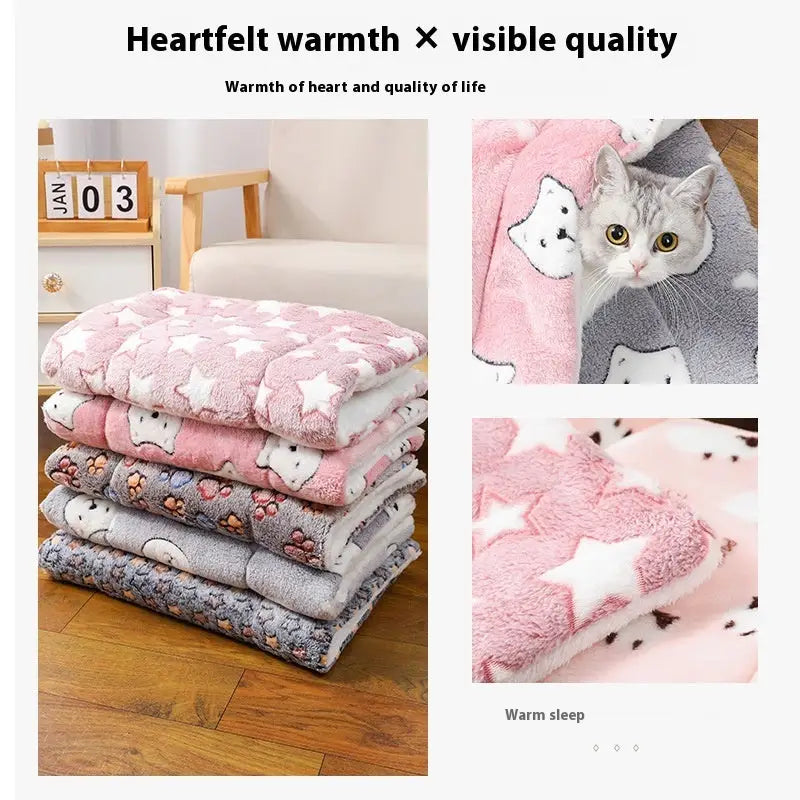 Assorted Decorative Animal and Star Pattern Mats in Multiple Colors