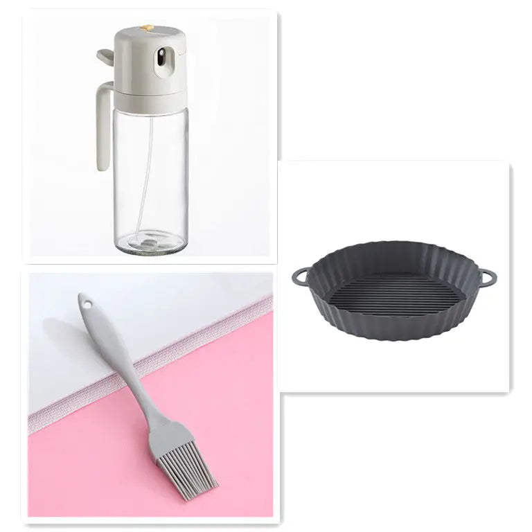 Automatic Olive Oil Spray Bottle with One Handed Operation Set / 1PC