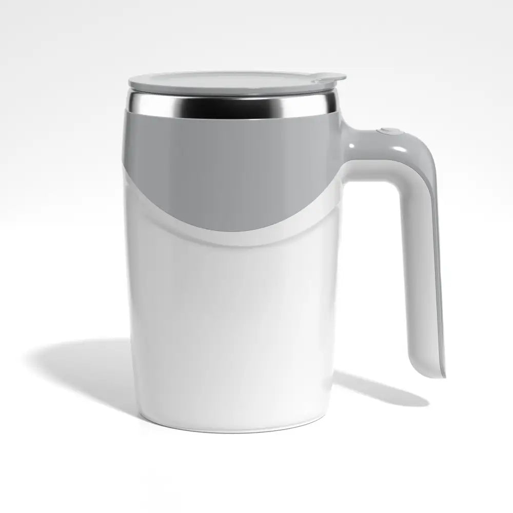 Automatic Self Stirring Coffee Mug with Leakproof Design White USB charging