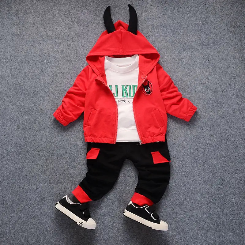 Autumn Adventure: Boys’ Three-Piece Suit - 4.style / 80cm