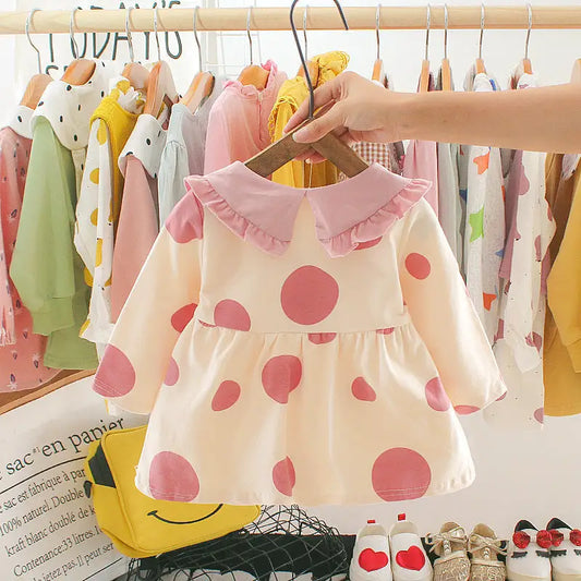 Autumn Chic Dress for Trendy Girls