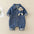 Autumn Denim Jumpsuit - Blue / 66cm
