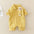 Autumn Denim Jumpsuit - Yellow / 66cm