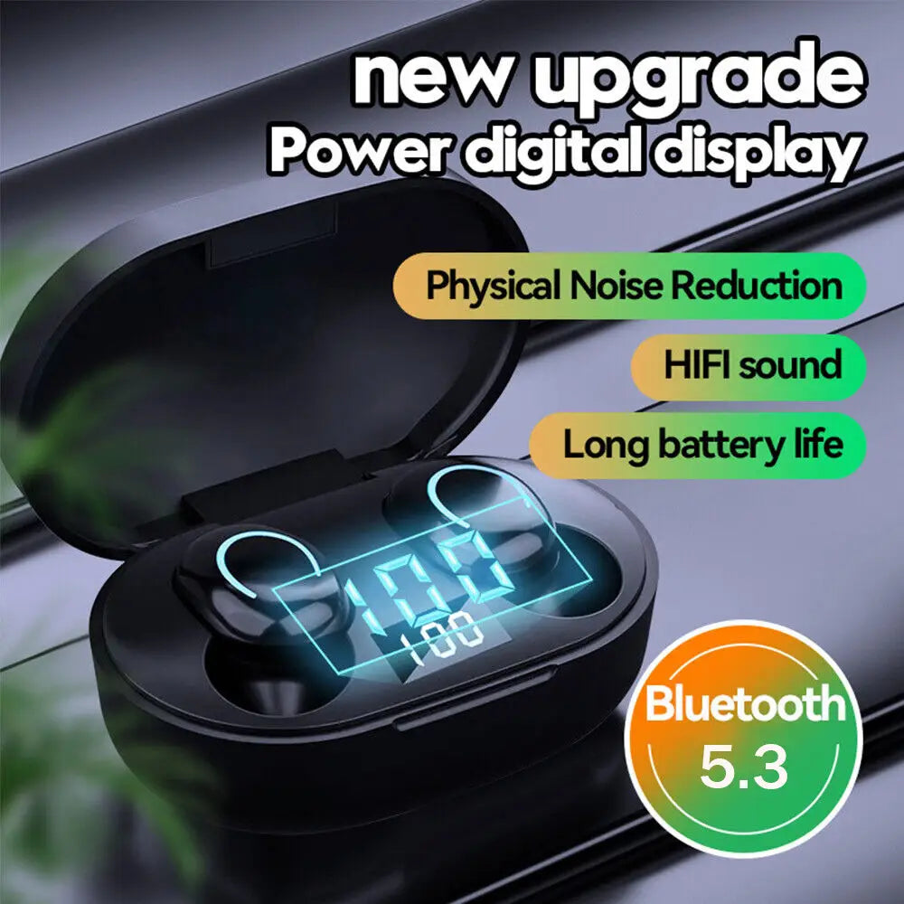 Bluetooth 5.3 In Ear Wireless TWS Sport Headphones with IPX5 Water Resistance