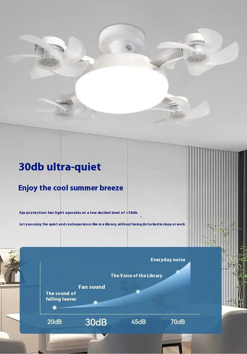 UAV Fan Lamp with Multiple Light Colors and IP66 Protection
