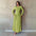 ElegaBase Pleated Solid Maxi Dress - LauBelle Brand