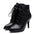 LuxeLace Stiletto Martin Boots for Women