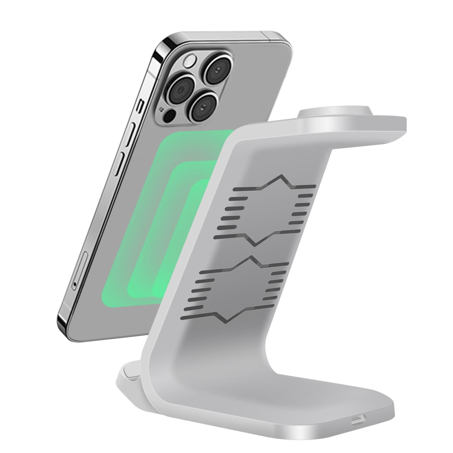 Three In One Wireless Charger Bracket Base for Multiple Devices