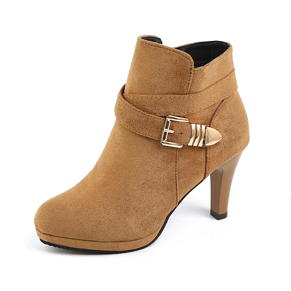 Stiletto Chic: Plus Size Women's Fashion Boots