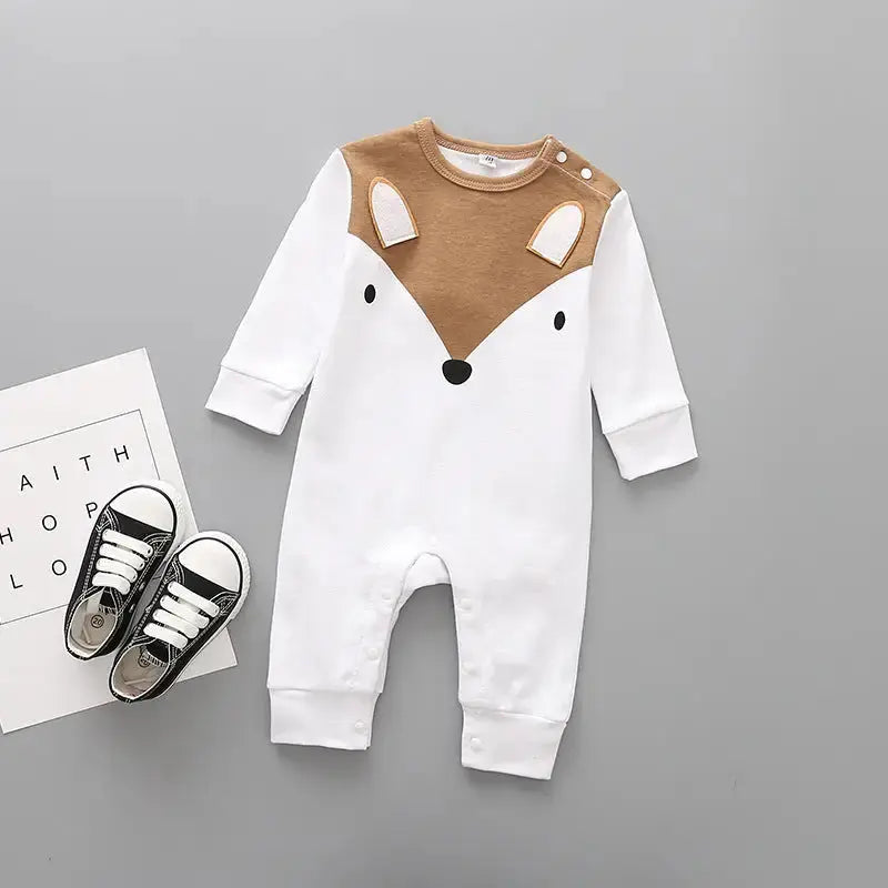 Baby Blast Onesies: Adorable & Bold Fashion - Brown / 90