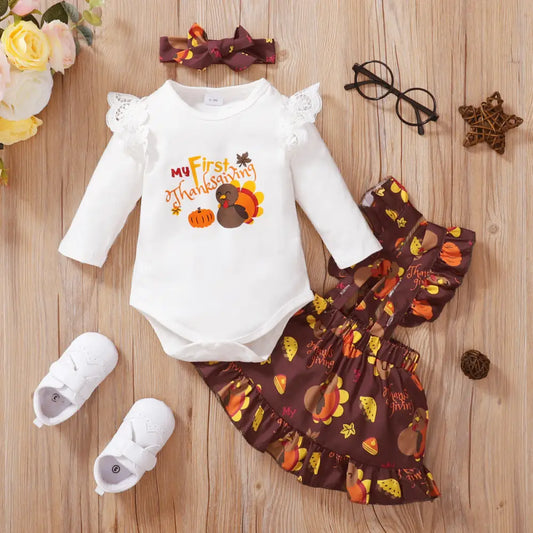 Baby Romper Skirt Set
