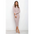 Backless Bow Sweater Dress - Pink / S - 4