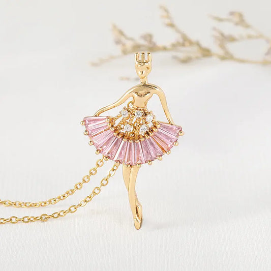 Ballet Charm Necklace