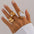 Baroque Blossoms Floral Ring Set - Gold 3PCS / Free Size