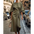 Batwing Elegance: Waist-Tight Solid Dress - Army Green / L