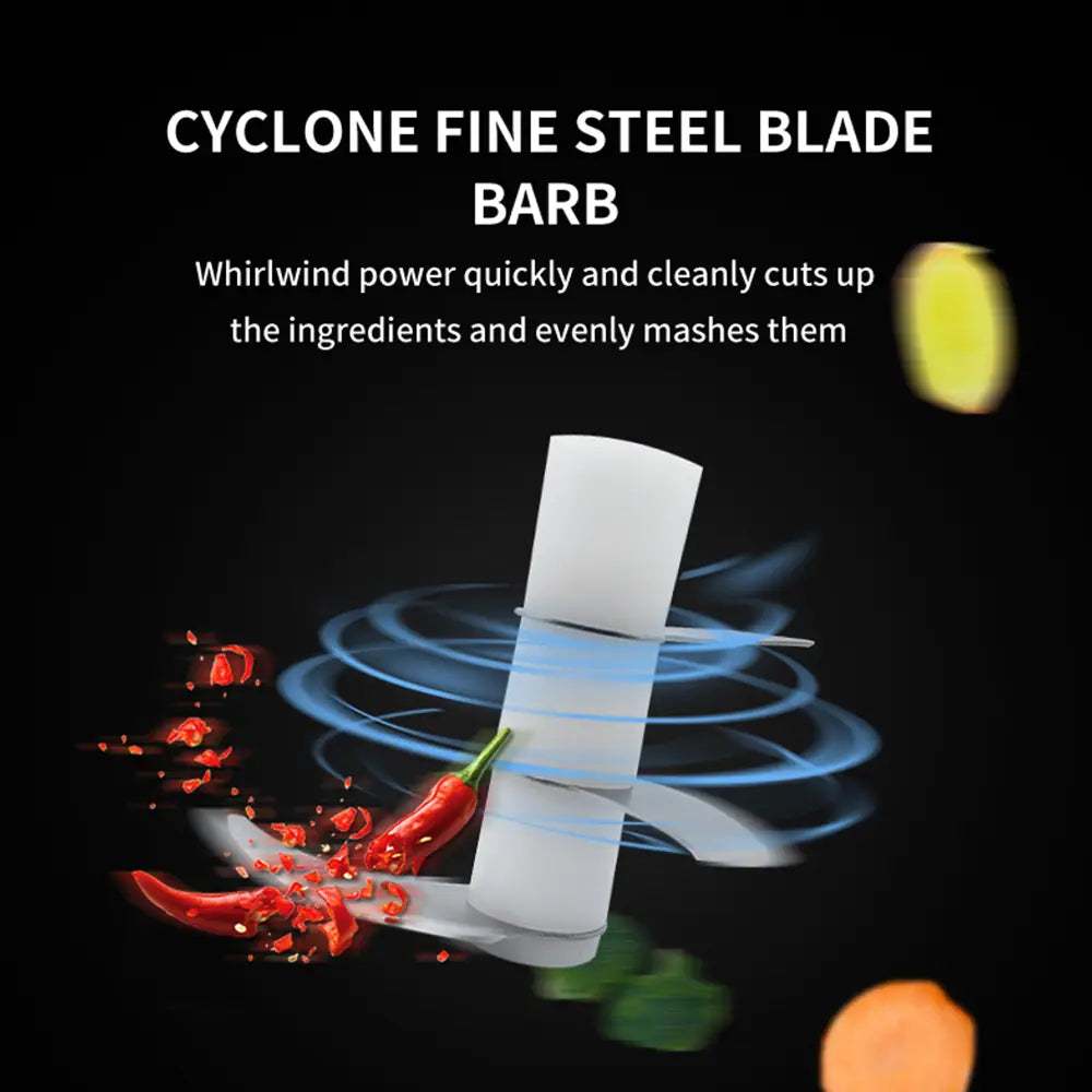 Electric Grinder with Stainless Steel Blade and One Touch Operation