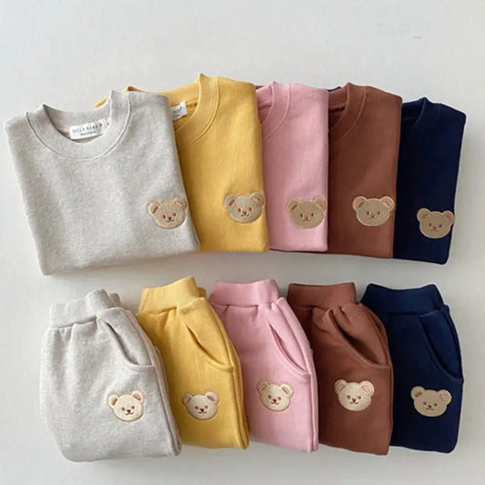 BearHug Infant Cotton Sweater & Pants Set