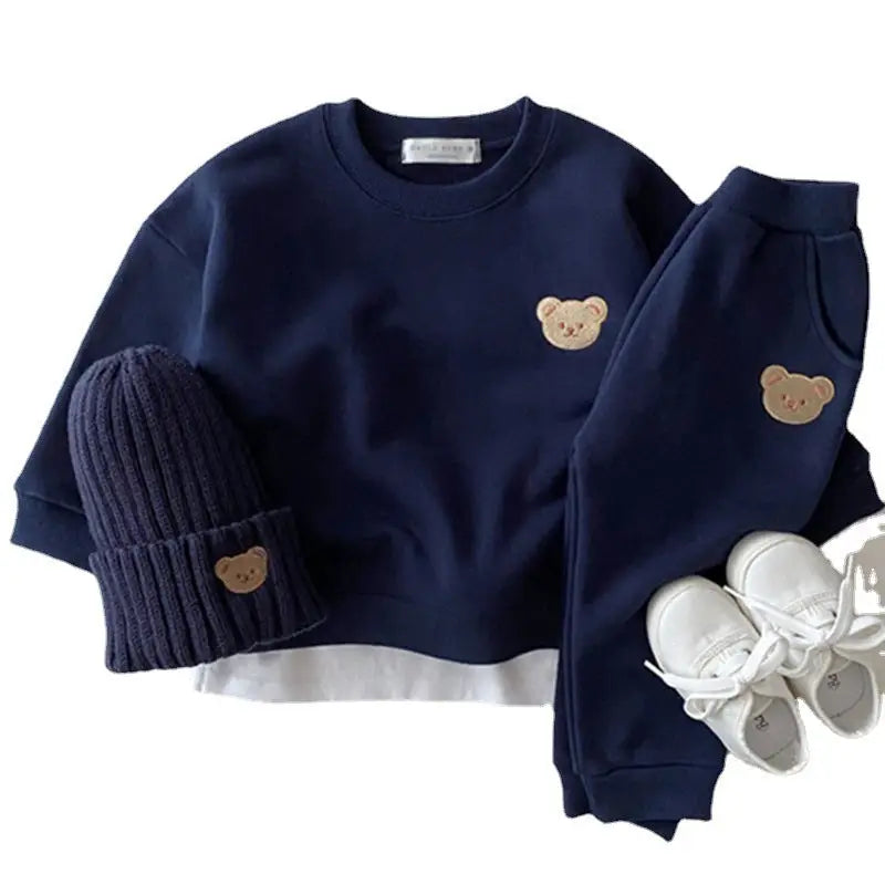 BearHug Infant Cotton Sweater & Pants Set