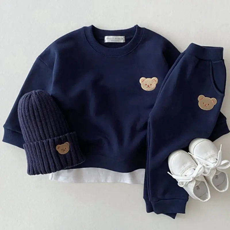 BearHug Infant Cotton Sweater & Pants Set