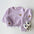 BearHug Infant Cotton Sweater & Pants Set - Purple / 100cm
