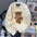 Beary White Knit Sweater - White Bear / S