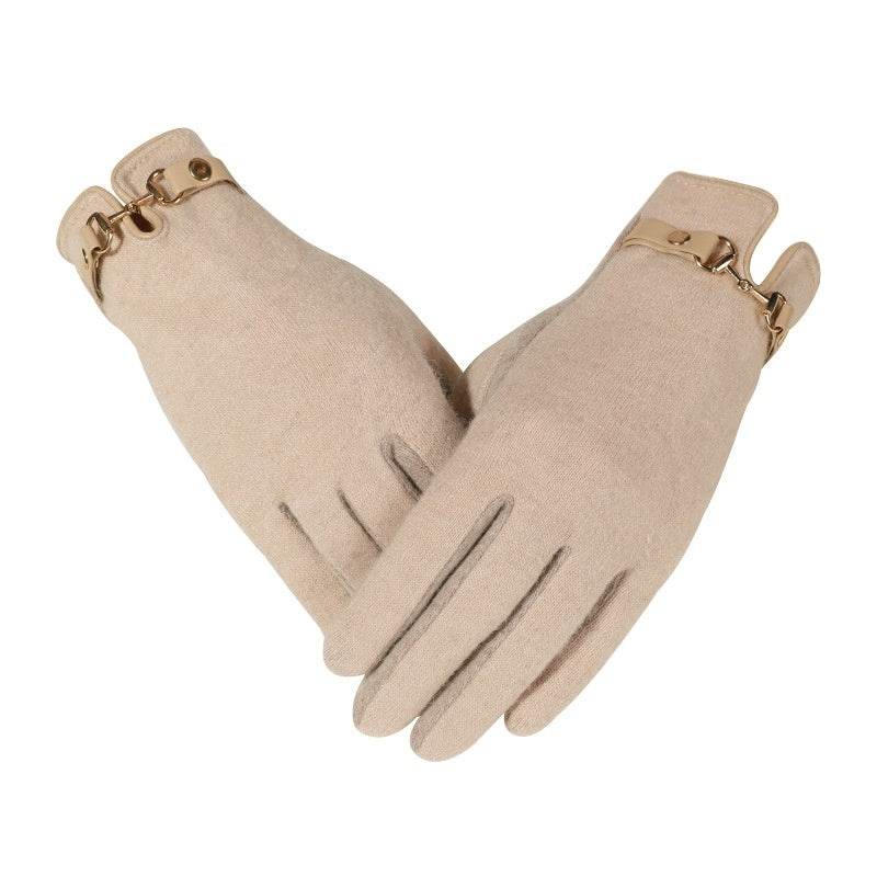 FrostGuard Touch: Windproof Fleece Warm Gloves - LauBelle Brand