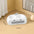 Big Mouth Duck Double Bowls for Cats in Multiple Colors and Materials Plastic Bowl / Gray