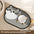 Big Orange Blue Cat Cartoon Anime PVC Leather Pet Pad 40 x 60 cm British Shorthair / 40×60cm