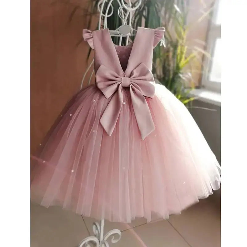 Birthday Bloom Dress - Pink / 150cm