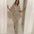 BlingFlounce Dress - Champagne / XL