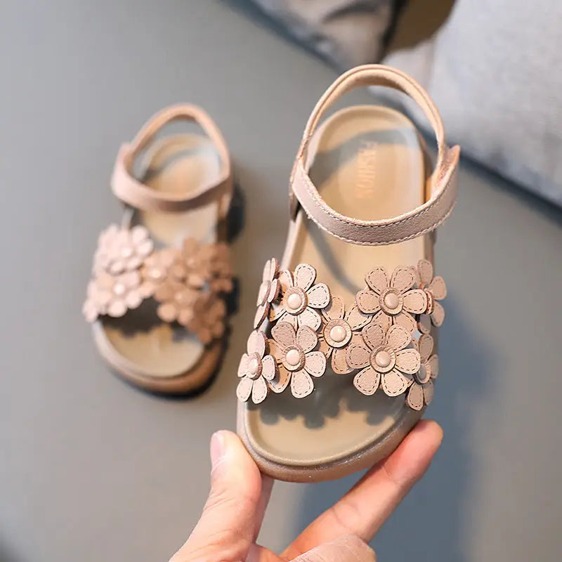 Blossom Treads: Soft Beach Shoes for Big Kids